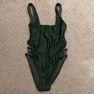 hunter green swimsuit